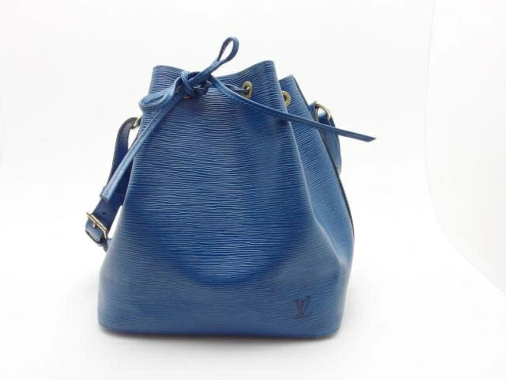 LOUIS VUITTON Neo Noe Shoulder Bag Epi Leather Toledo Blue
